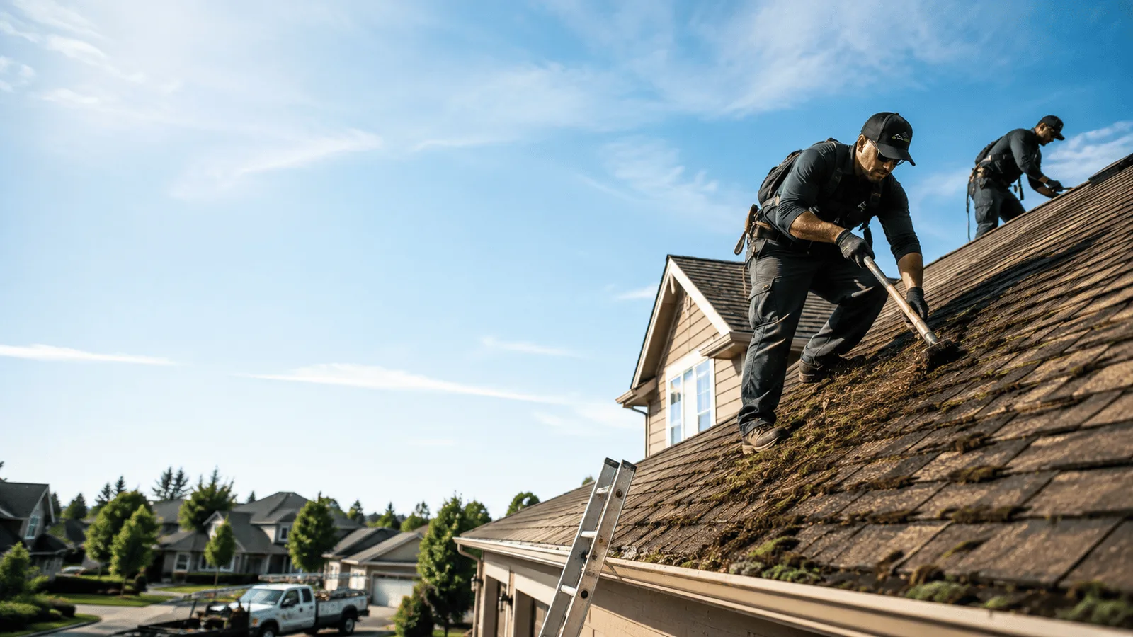 Roof Moss Removal in Brooktondale, NY near me